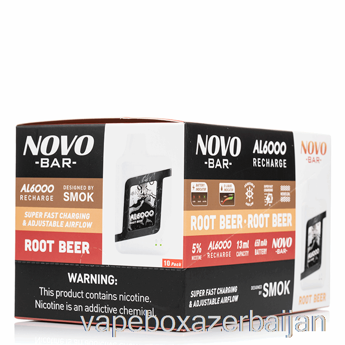 Vape Baku [10-Pack] SMOK Novo Bar AL6000 Disposable